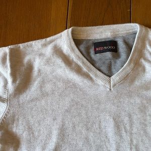 XL Redwood Off White Crewneck